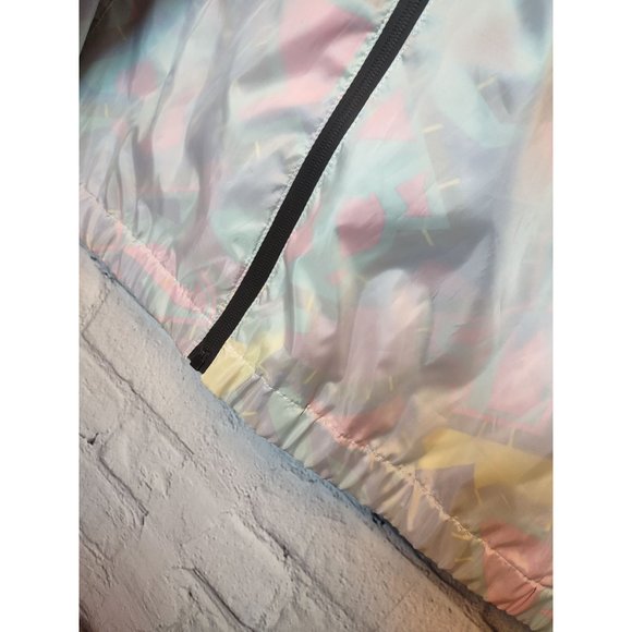 Empyre Windbreaker Wilburt Multi-Color Geometric Skateboarding Size L - Picture 9 of 12